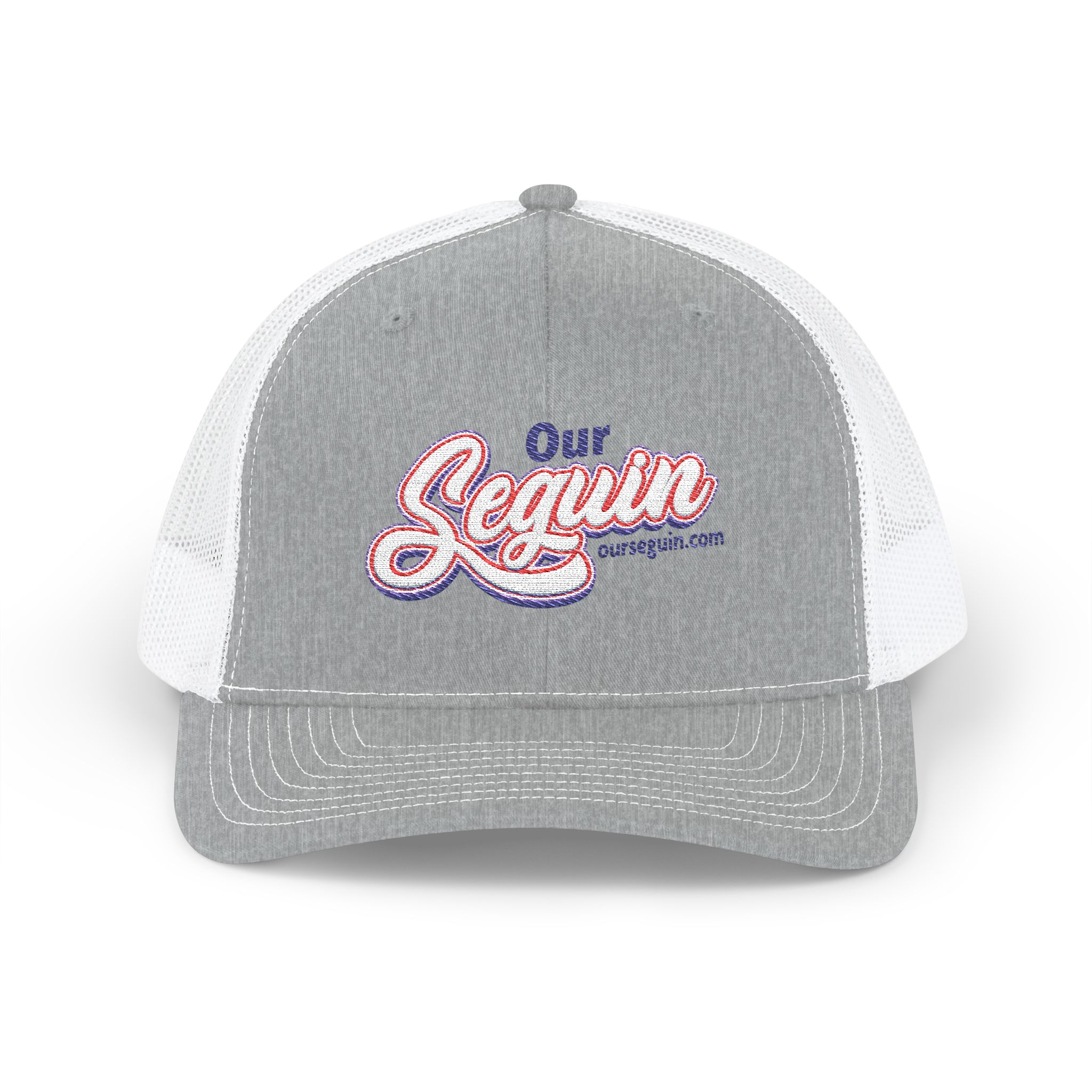 Embroidered Snapback Trucker Cap 1 Embroidered Snapback Trucker Cap