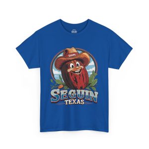 Seguin Texas Vintage Fruit Tee, Fun Graphic T-Shirt, Unique Souvenir Shirt, Gift for Texas Lovers, Casual Fall Fashion